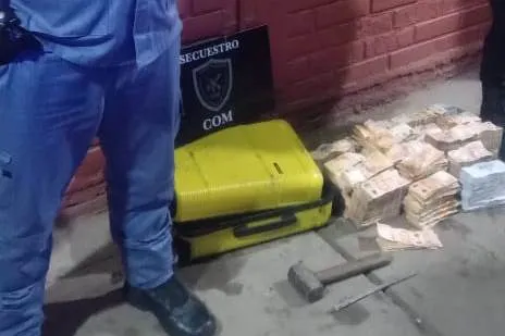 Se llevaron 24 millones pero la policía los recupero