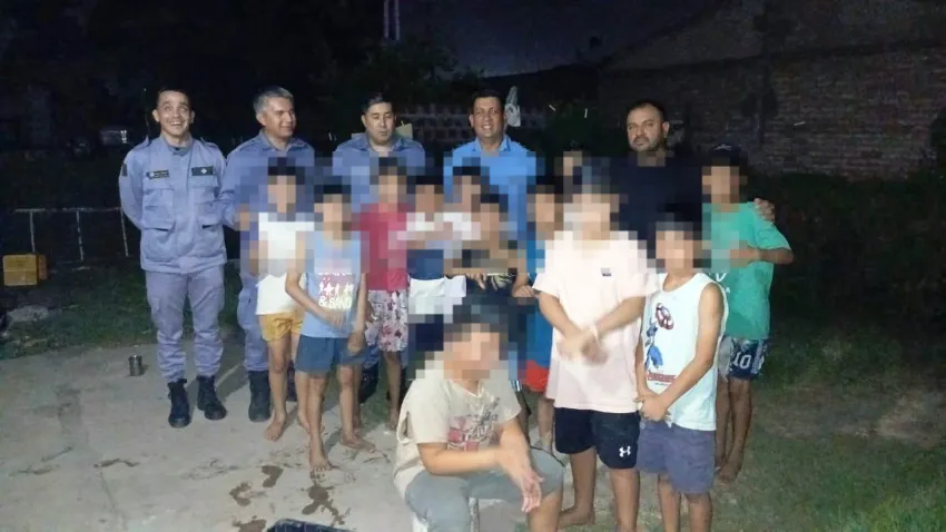 12 chicos se fugaron de un hogar pero lograron encontrarlos