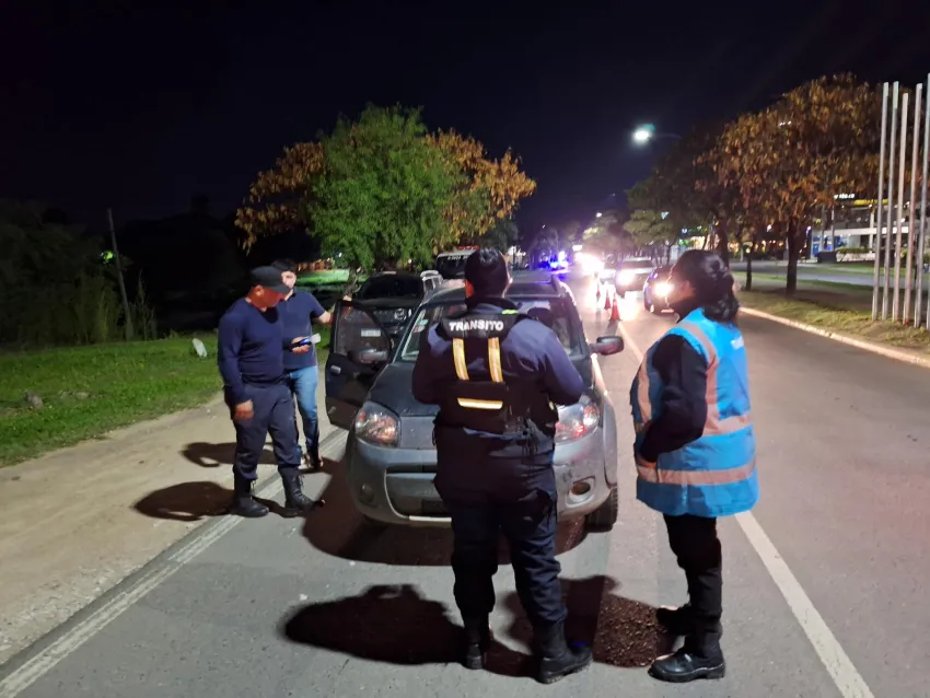 conductores fueron demorados por manejar alcoholizados