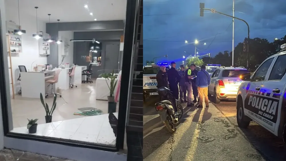 Menores rompieron la vidriera de un local y terminaron demorados