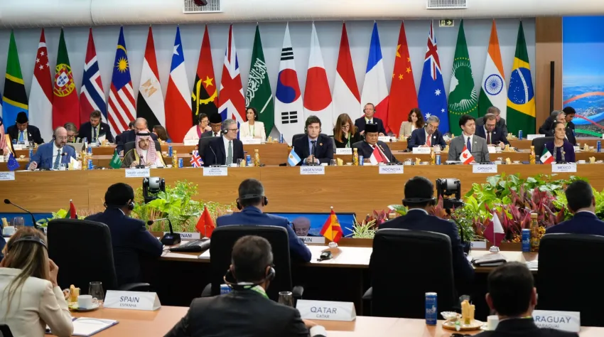 Milei en la Cumbre del G20