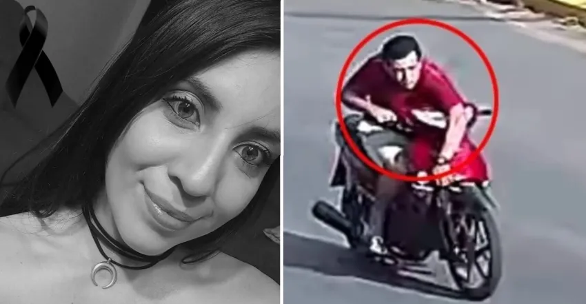 Carla Retamozo y el momento en el cual el ladron ataca