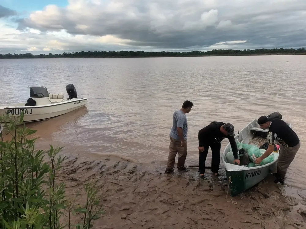 drogas en el rio