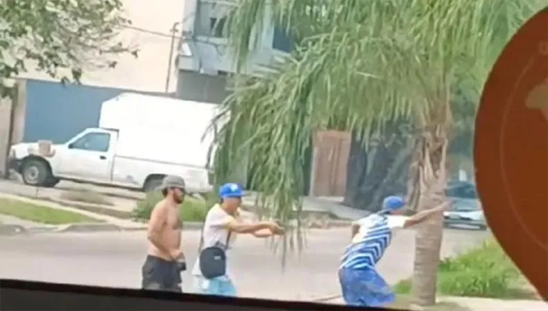 Tiros previo a un partido de la Liga Chaqueña