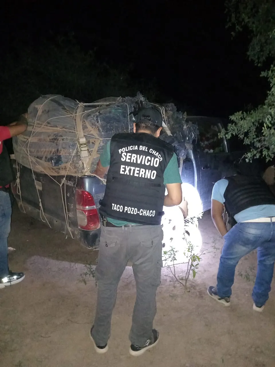 camioneta con coca