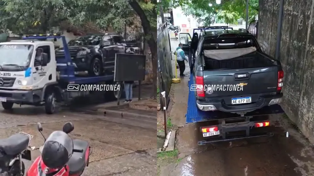 Secuestraron una camioneta perteneciente a Tito Lopez 