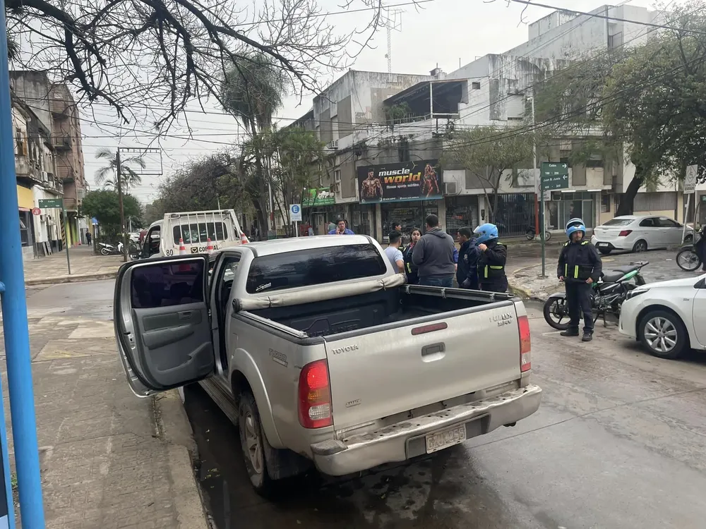 Manejaban borrachos en pleno centro de Resistencia 