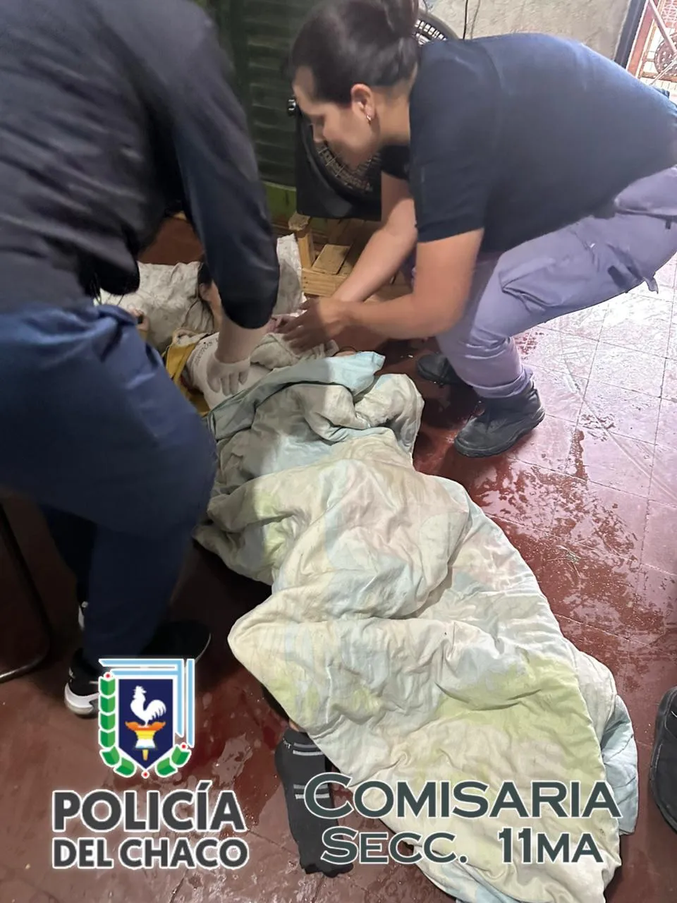 resistencia policias parteros