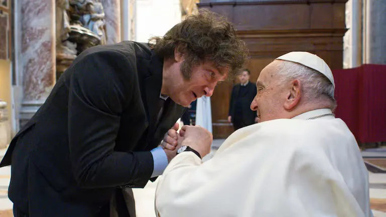 Milei y el Papa 