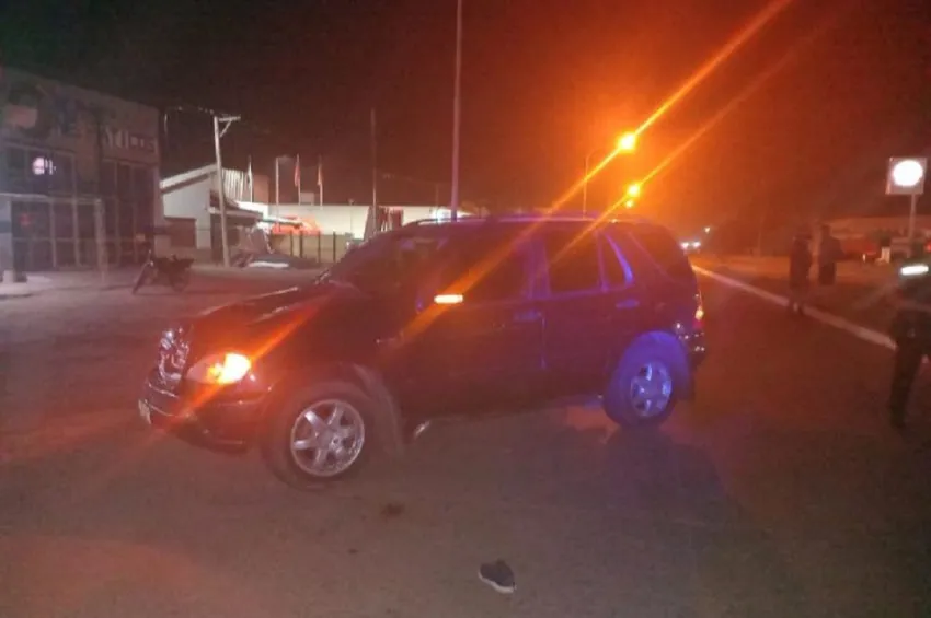 automovil que choco al peaton