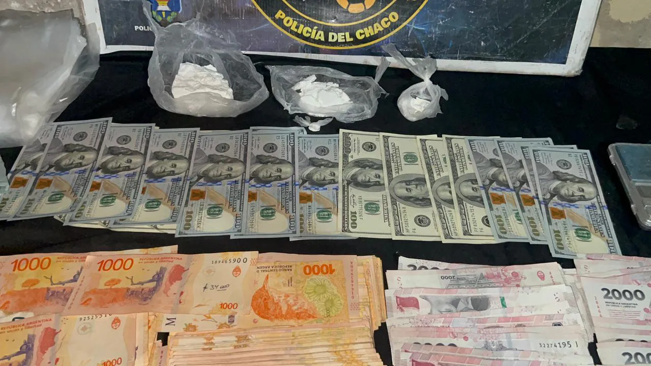 drogas y plata