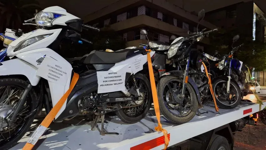 motos secuestradas
