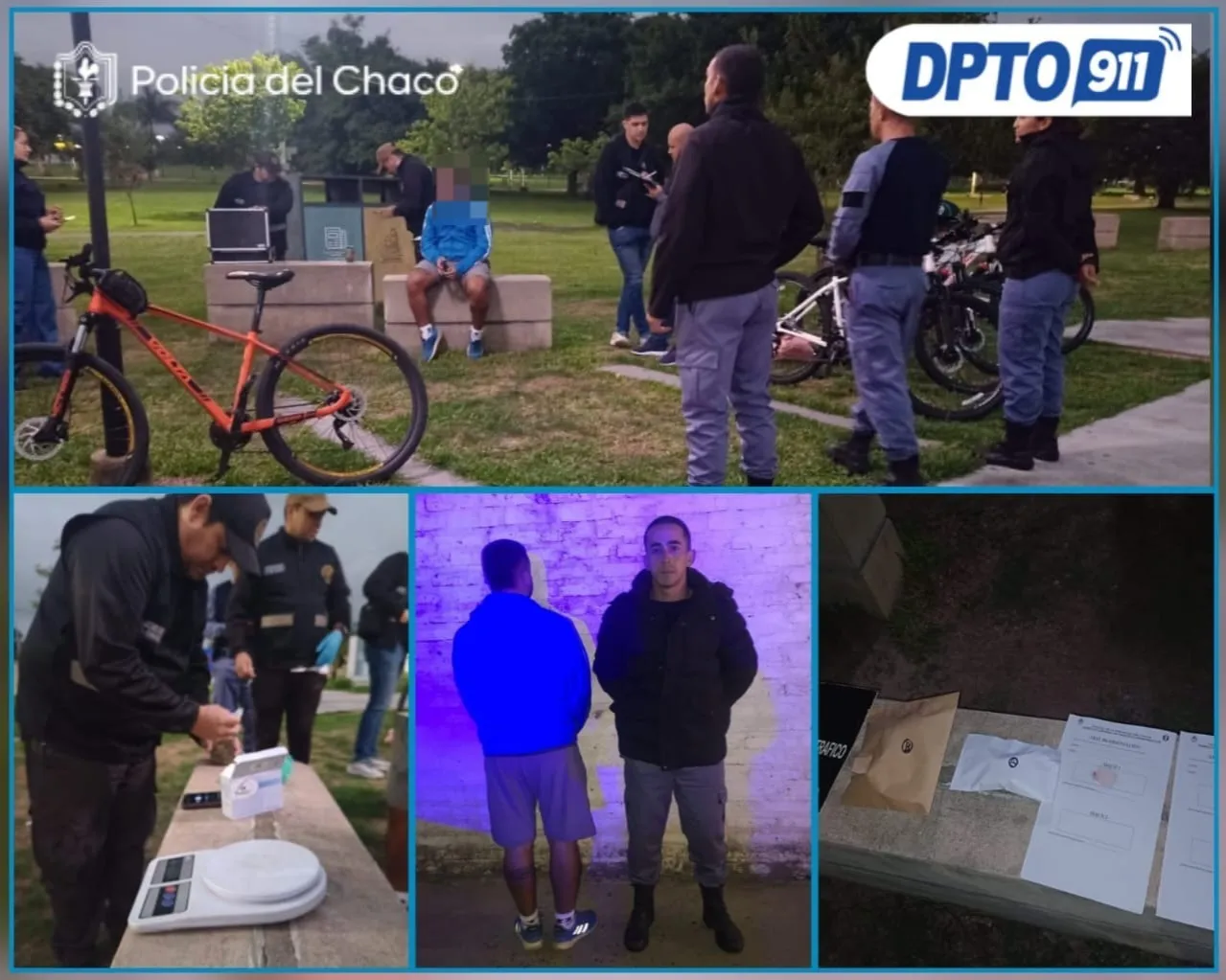 drogas en el parque