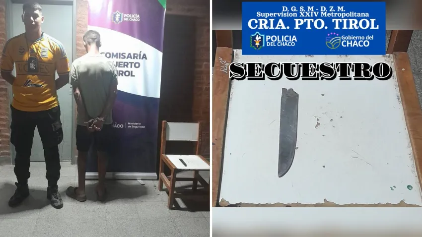 detuvieron a un hombre acusado de abuso infantil y amenazas de secuestro