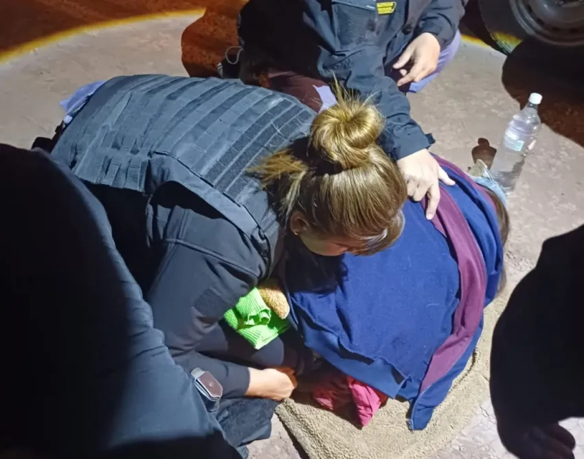 Encontraron en el monte a una nena que había desaparecido