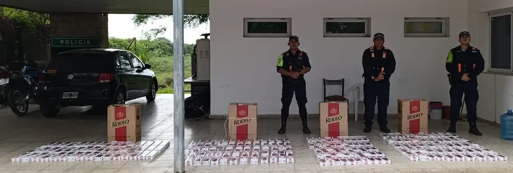 Secuestran cigarrillos