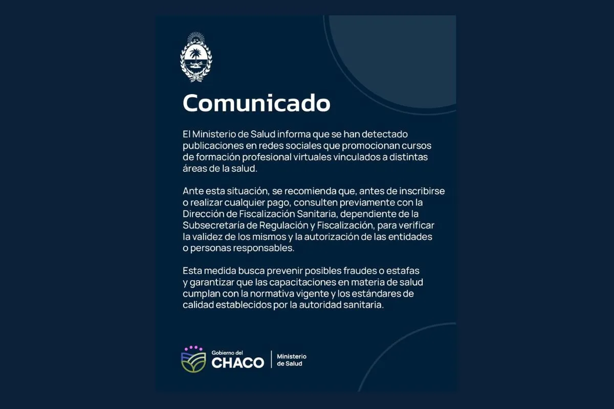 comunicado