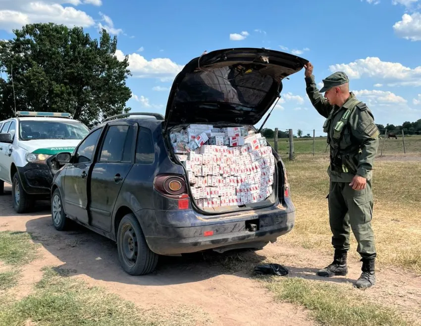 Secuestraron 19500 paquetes de cigarrillos