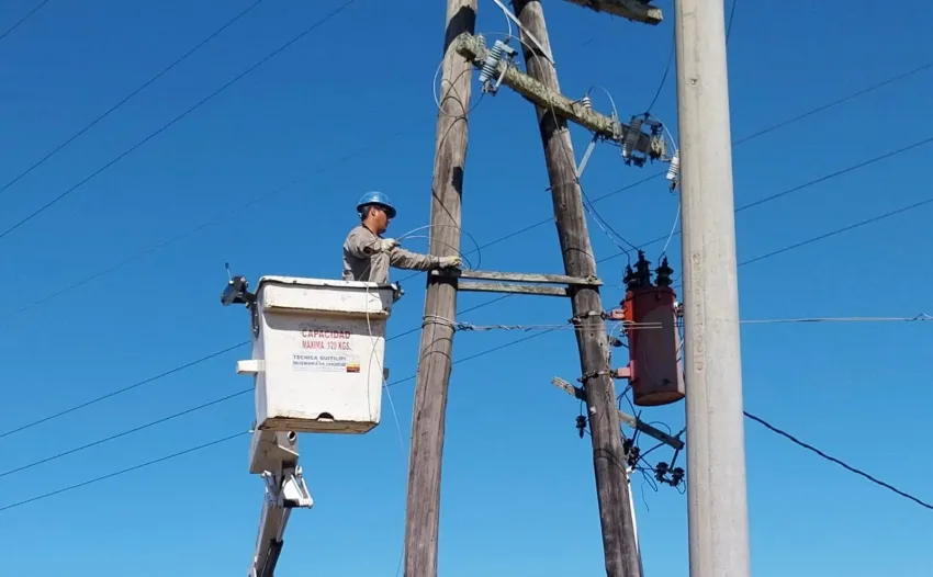 Un empleado de Secheep recibió una descarga eléctrica