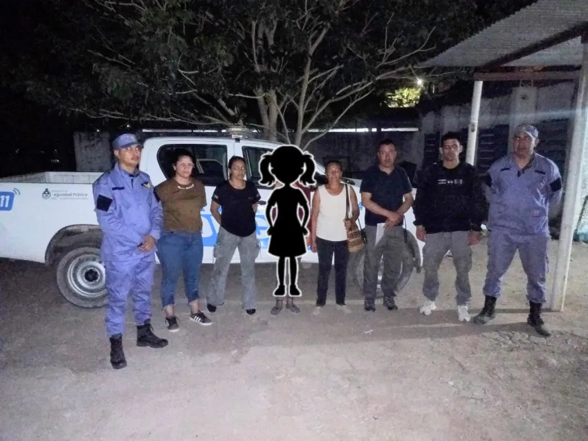 la policia recupero a una menor de 13 anos