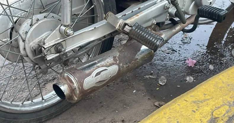 Secuestraron 10 motos por transitar con caños de escape libre