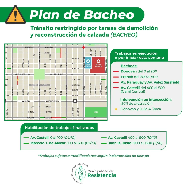 plan de bacheo