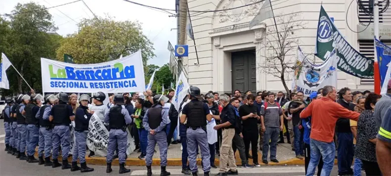 movilizacion en Resistencia