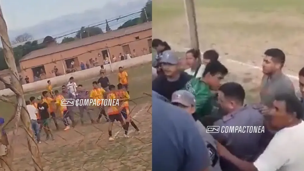 partido con detenidos