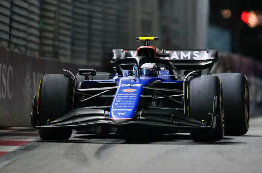 Franco Colapinto terminó 11° en el Gran Premio de Singapur