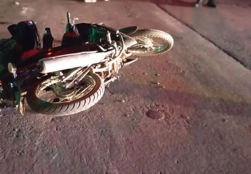 falleció una motociclista