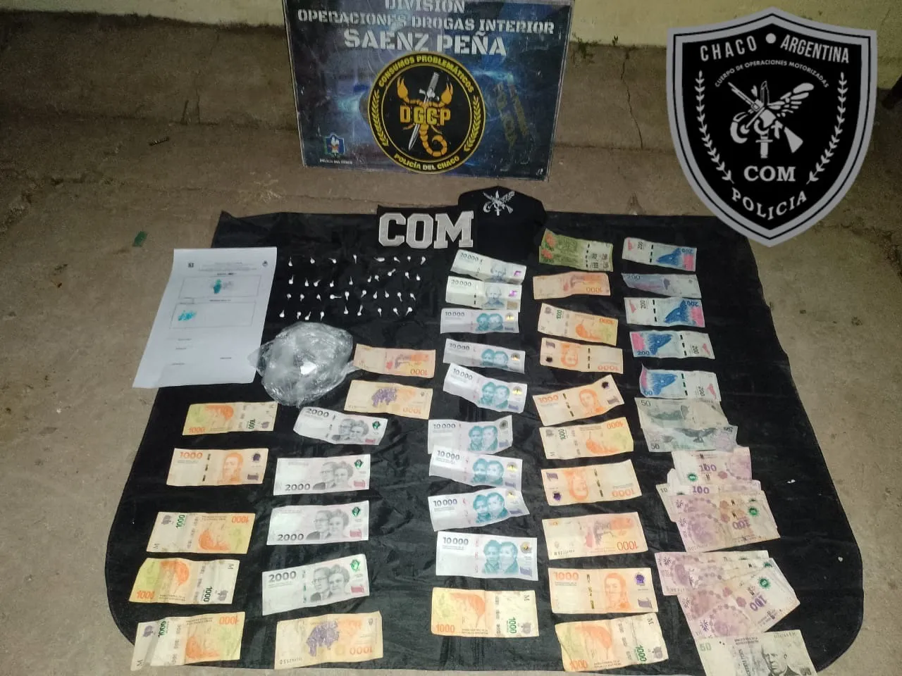 vendia drogas en la  vereda