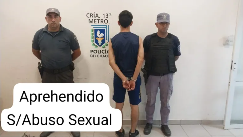 Lograron detener a un hombre acusado de abuso sexual a una menor