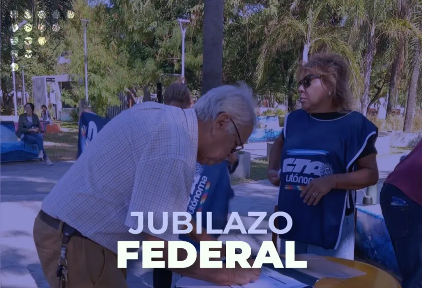 Jubilazo federal.