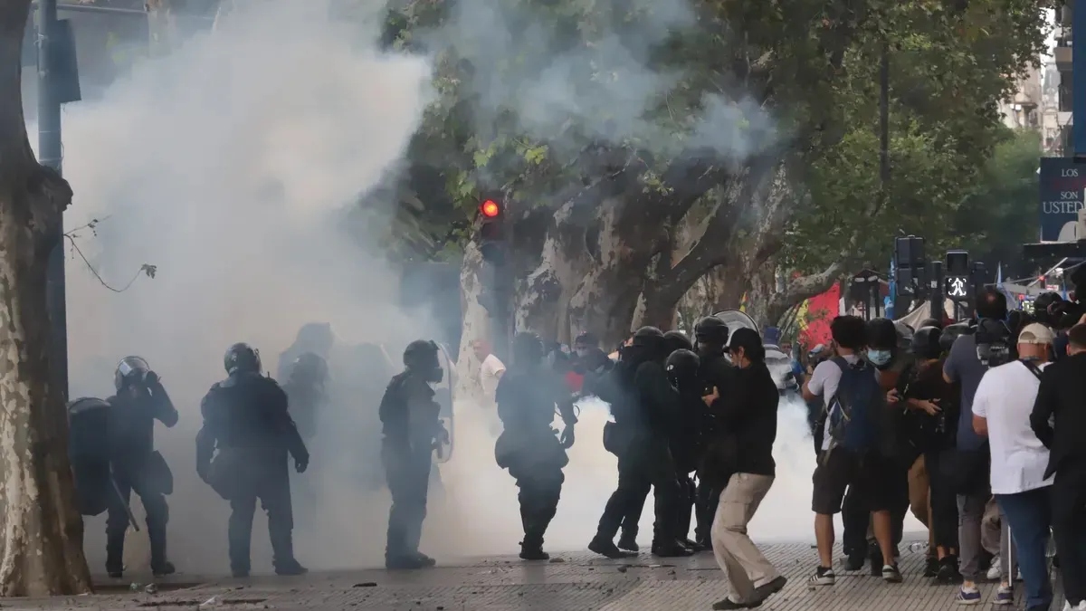 congreso represion