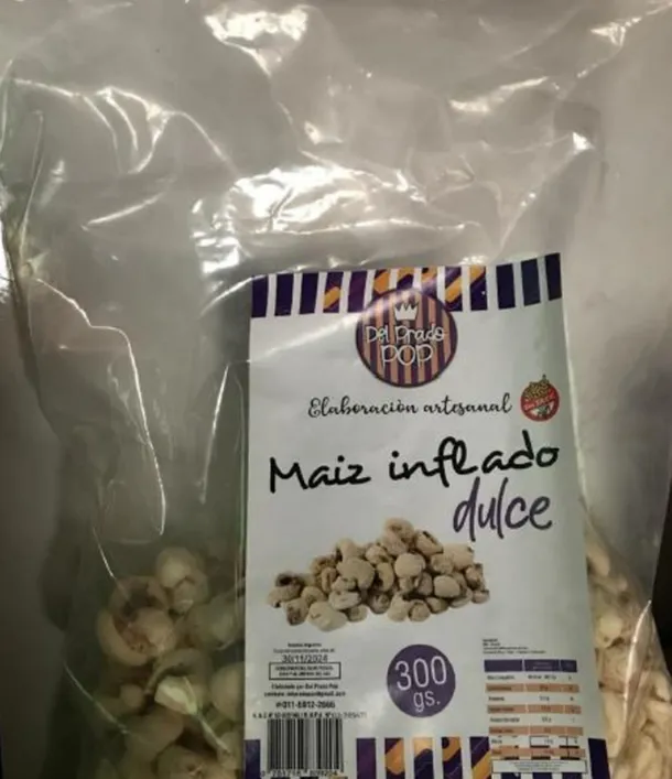 maiz inflado prohibido