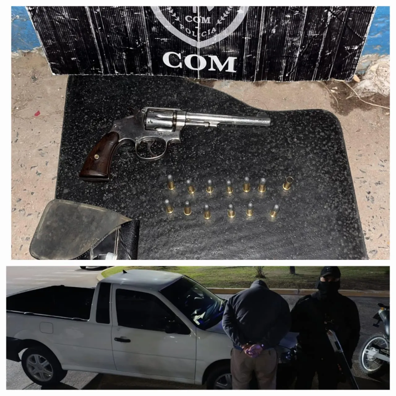 armado en el centro