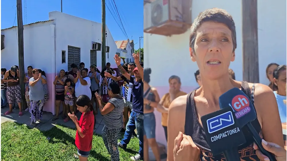 reclamo en villa los lirios