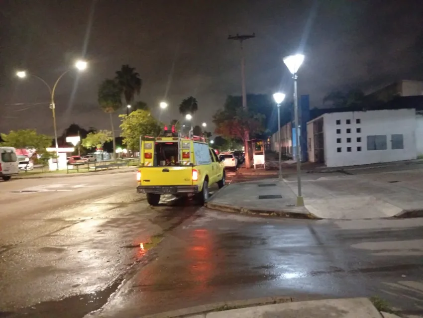 Explotó una garrafa en una rotisería