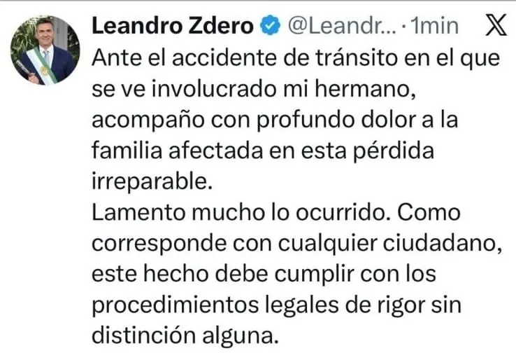zdero accidente