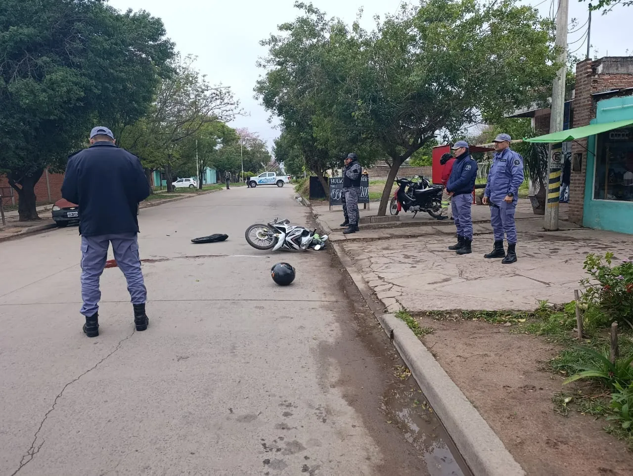 accidente saenz peña