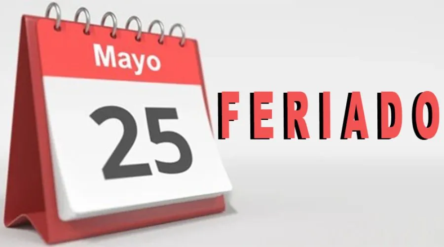 feriado 25 de mayo