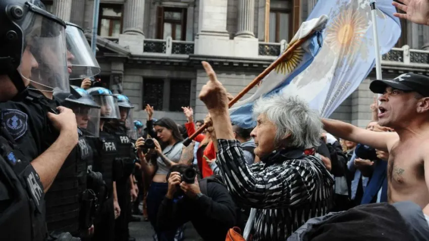 marcha de jubilados