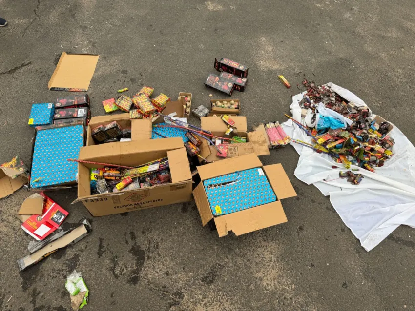 venta ilegal de pirotecnia