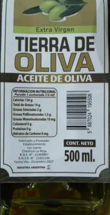 oliva prohobido