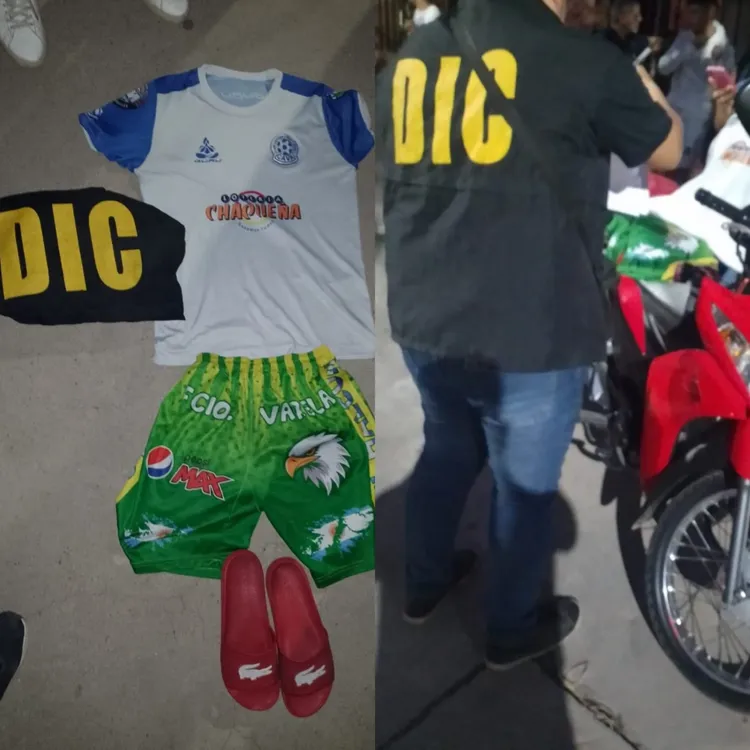 detenido por los tiros previos a un partido de la liga chaqueña